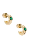 Ettika Contemporary Textured Small Hoops In Gold