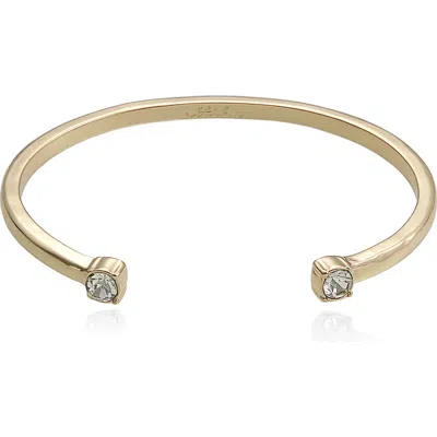 Ettika Crystal Cuff Bracelet In Gold
