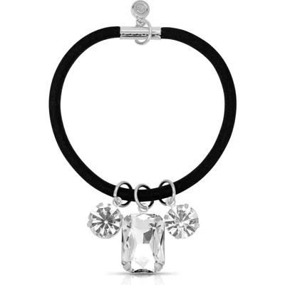 Ettika Crystal Dangle Hair Tie