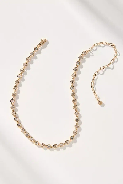 Ettika Crystal Disc Link Necklace
