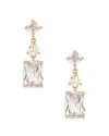 Ettika Crystal Fancy Drop Earrings In Gold