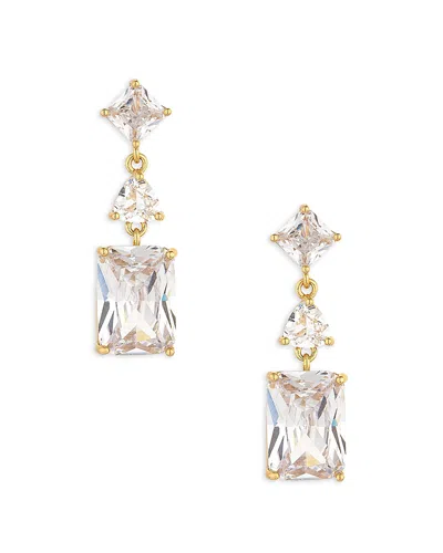 Ettika Crystal Fancy Drop Earrings In Gold