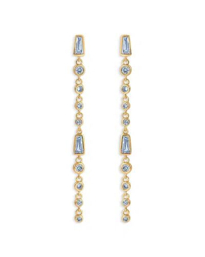 ETTIKA CRYSTAL LINEAR EARRINGS