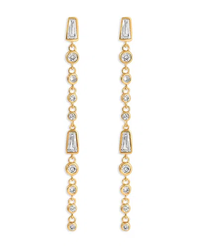 ETTIKA CRYSTAL LINEAR EARRINGS