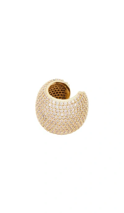 ETTIKA CRYSTAL STATEMENT CHUNKY EAR CUFF