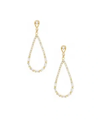 ETTIKA CRYSTAL TEARDROP EARRINGS