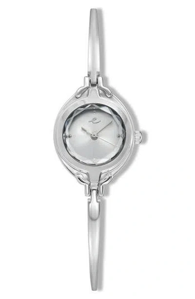 Ettika Dainty Bangle Bracelet Watch In Silver