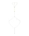 Ettika Cubic Zirconia Dainty Shell Body Chain