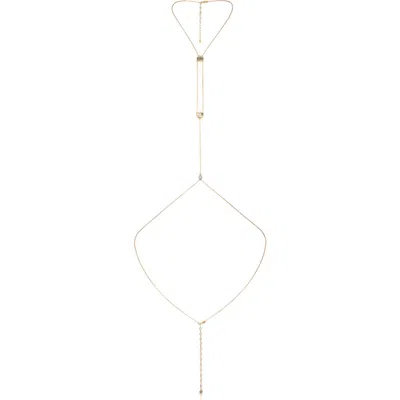 ETTIKA ETTIKA DAINTY SHELL BODY CHAIN