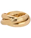 Ettika Don't Get It Twisted Ring In Gold