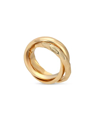 Ettika Don't Get It Twisted Ring In Gold