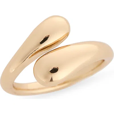 Ettika Double Teardrop Ring In Gold