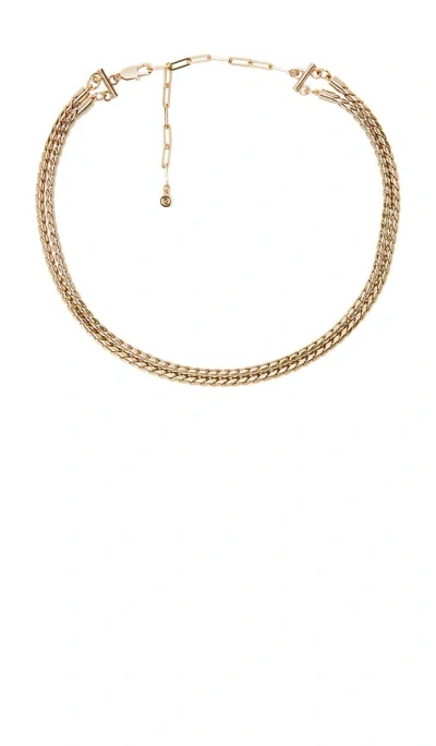 Ettika Double Twisted Rope Chain Necklace In 골드