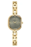 Ettika Elegant Link Bracelet Watch In Gold