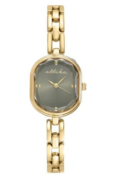 Ettika Elegant Link Bracelet Watch In Gold