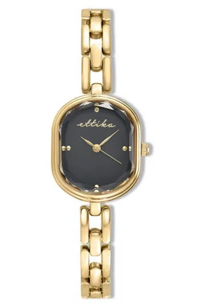 Ettika Elegant Link Bracelet Watch In Gold