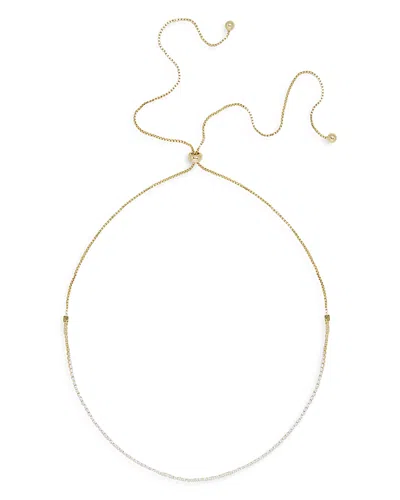 Ettika Embellished Choker Necklace In 18k Gold Plate, 28
