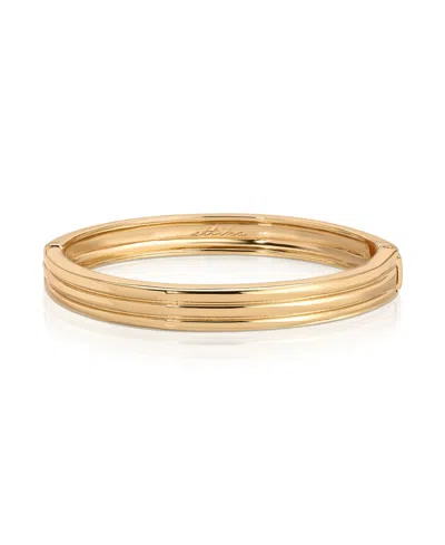 Ettika Etched Stacking Bangle In Gold