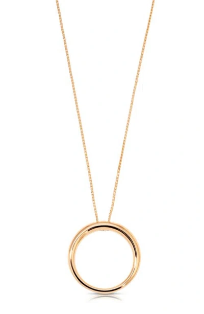 Ettika Eternal Orbit Pendant Necklace In Gold