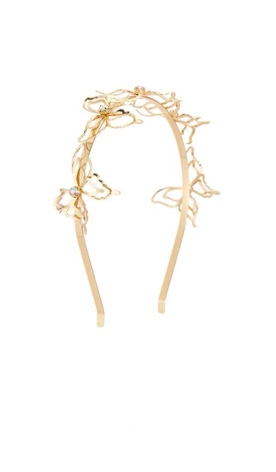 Ettika Free People Seas The Day Mule In Gold