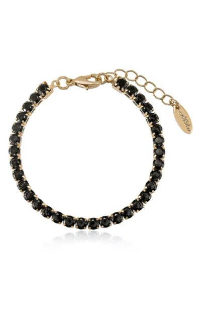 Ettika Giselle Sparkle Bracelet In Gold