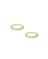Ettika Gold Plated Pave Ring Set In Gold