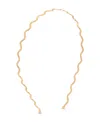 Ettika Gold Tone Zig Zag Headband In Gold