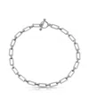 Ettika Golden Flat Rectangle Chain Necklace In Metallic