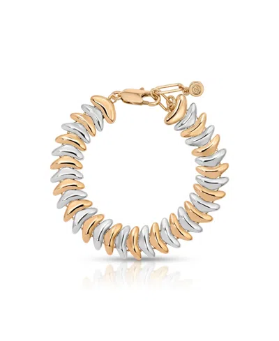 Ettika Gold-plated Metal Moderna Bracelet