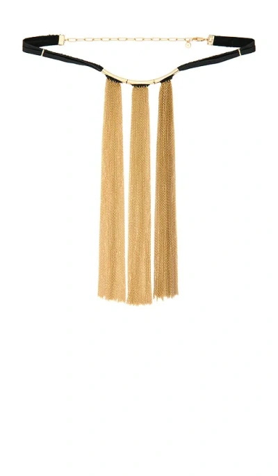 Ettika Hanging By A Moment Necklace In Black