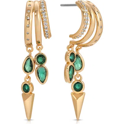 Ettika Icon Behavior Earrings In Gold