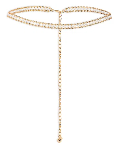 ETTIKA IMITATION PEARL CHAIN BELT