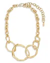 Ettika Interlocking Loop Necklace In Gold