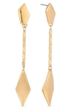 ETTIKA KITE LINEAR DROP EARRINGS