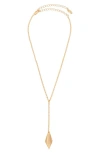 Ettika Kite Pendant Y-necklace In Gold