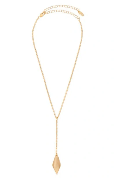 Ettika Kite Pendant Y-necklace In Gold