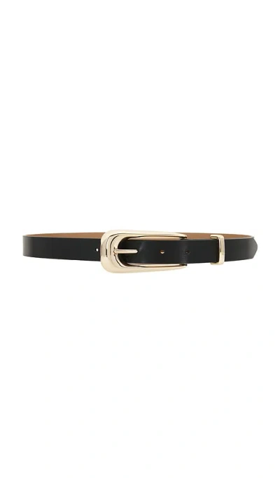 Ettika Large Signature Buckle Belt In Black