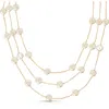 Ettika Layered Luster Necklace In Gold