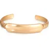 Ettika Legacy Cuff Bracelet In Gold