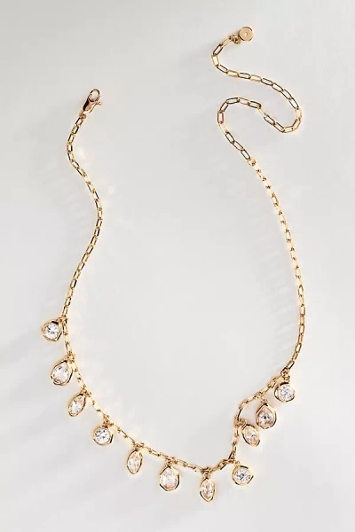 Ettika Liquid Crystal Charm Necklace In Gold