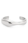 Ettika Liquid Love Cuff Bracelet In Silver