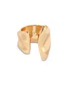 Ettika Liquid Lux 18k Yellow Gold Plated Ring