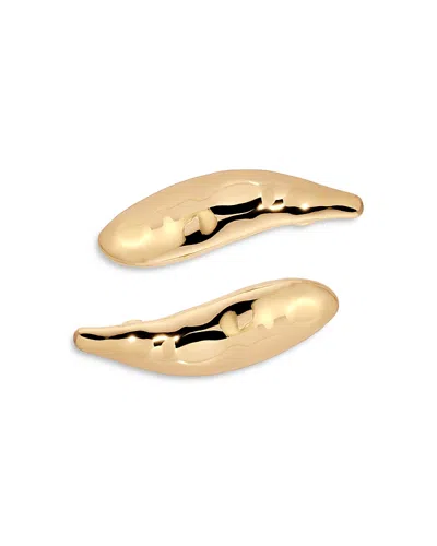 ETTIKA LIQUID LUX HAIR BARRETTES IN GOLD TONE, SET OF 2