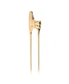 Ettika Number One Metal French Hair Pin In Gold