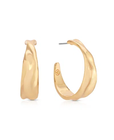 ETTIKA LIQUID LUX HOOP EARRINGS