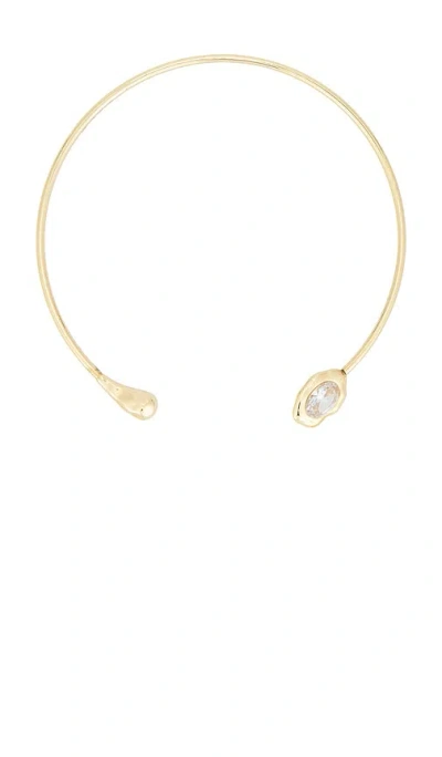 Ettika Liquid Luxe Contour Collar In Gold