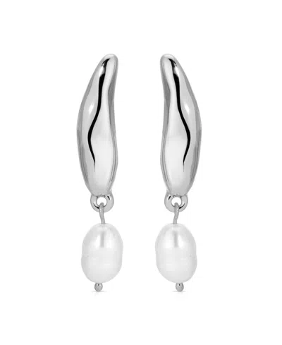ETTIKA LIQUID LUXE MOTHER OF PEARL DROP EARRINGS