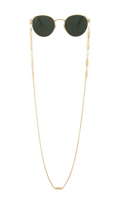 Ettika Liquid Melt Eyeglass Chain In Gold