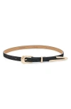 Ettika Modern Saddle Belt In Pink