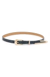 Ettika Modern Saddle Belt In Orange